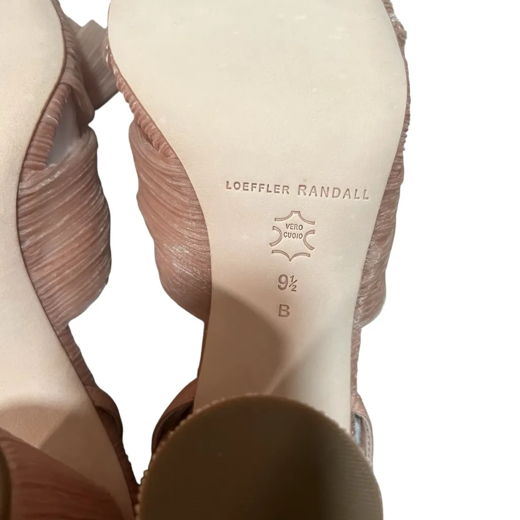 NEW NIB Loeffler Randall Camellia Beauty Pleated Bow Heels - Image 9