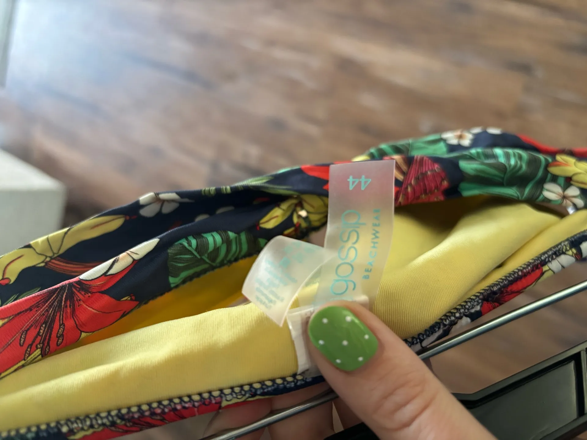 No Gossip Floral Tropical Bikini Set Multiple Size undefined - Image 3