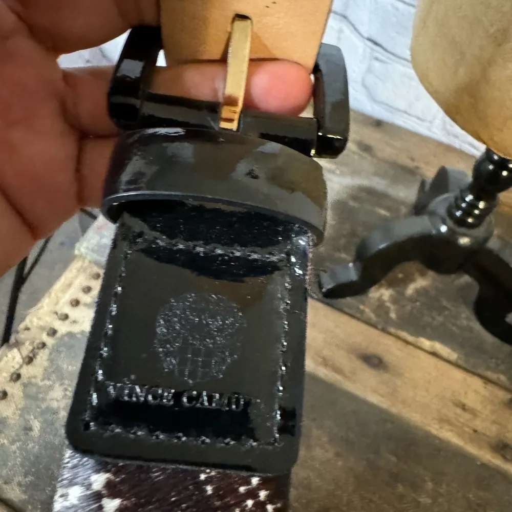 Vince Camuto Large  Cowhide Belt - Image 2