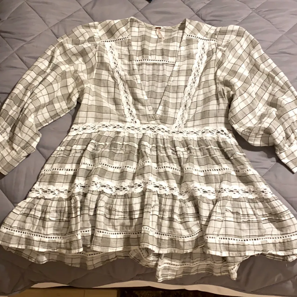 Free people time out lace tunic - Image 3