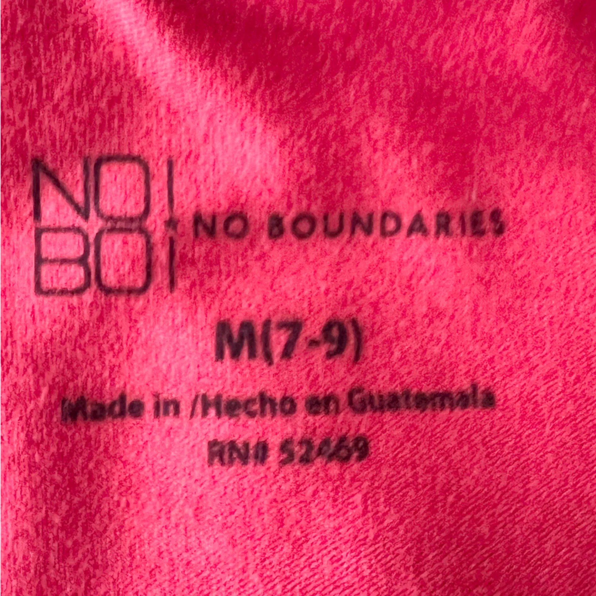 Brilliant Red Everyday Basics Short Sleeve Scoop Neck T-Shirt Top Size Medium - Image 5