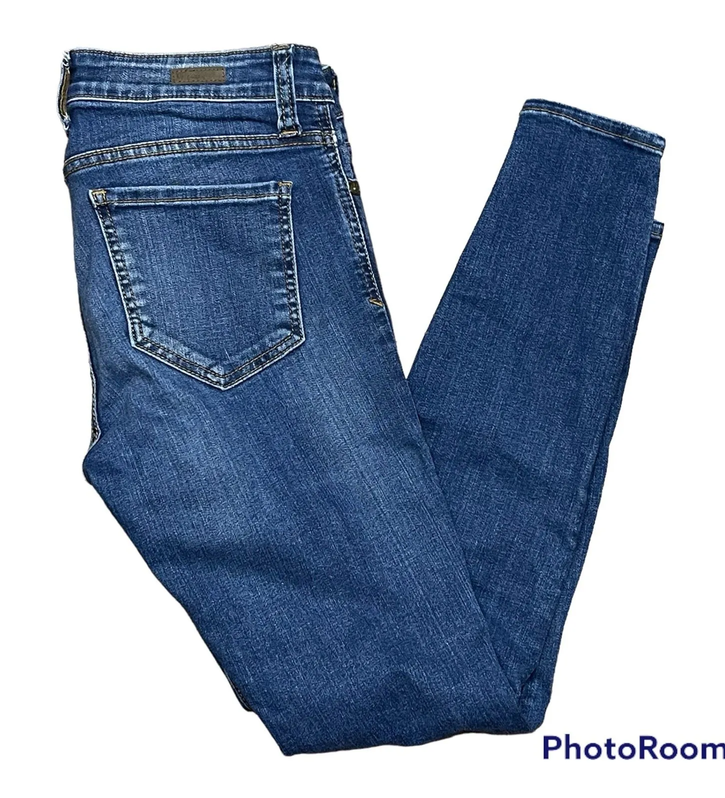 Kut From The Kloth Woman’s Denim Dark Washed Toothpick Skinny Jeans Size 4S - Image 2