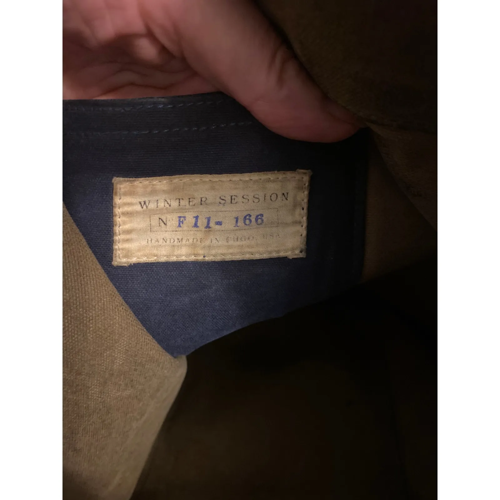 Winter Session Women's Wax Canvas Handmade Shoulder Bag Crossbody Purse Brown - Image 7