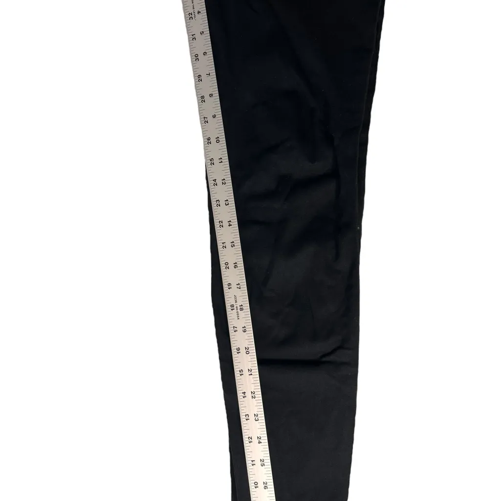 Banana Republic Sloan Fit Women's Black Ankle Pant Size 6 Cotton Blend Denim - Image 6