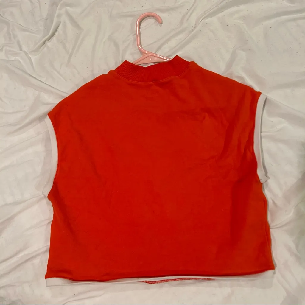 Anthropologie  Maeve Mock-Neck Shell Tee - Image 5