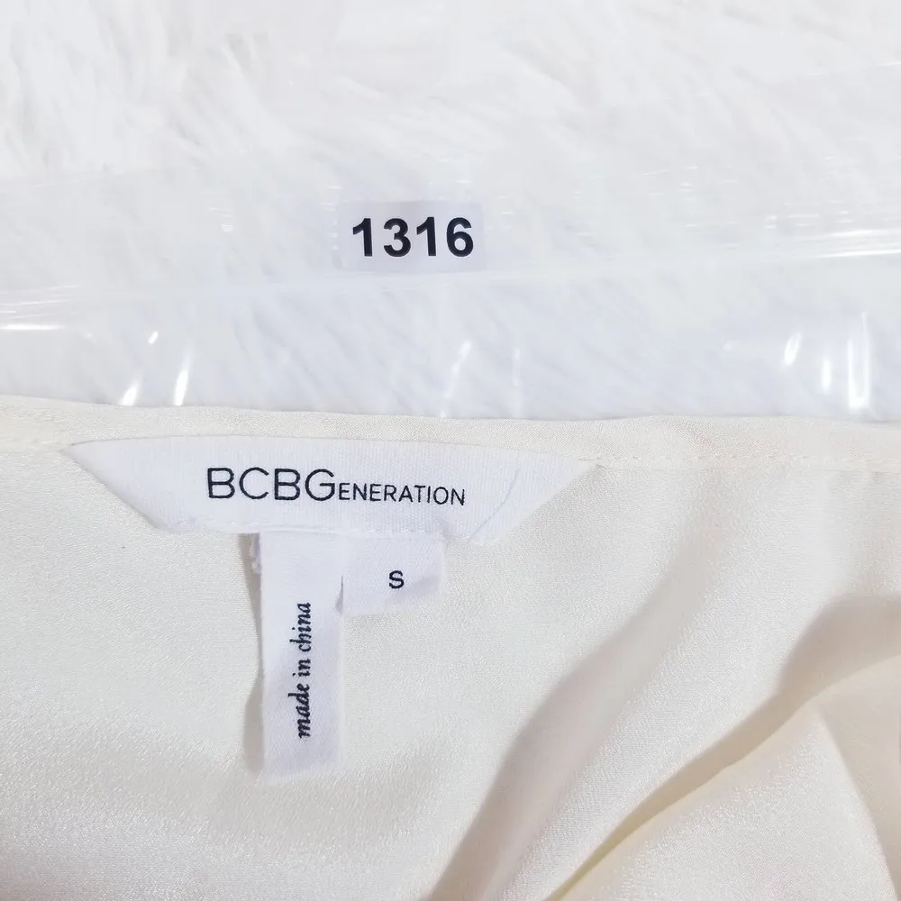 BCBGeneration Chiffon Ruffle Dress - Image 8