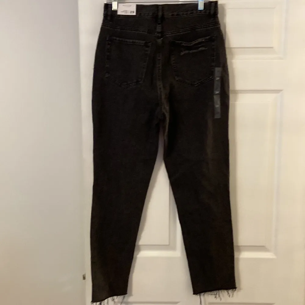 PACSUN Ultra High Rise Slim Black Jeans size 29 brand new with tags inseam 27” - Image 7