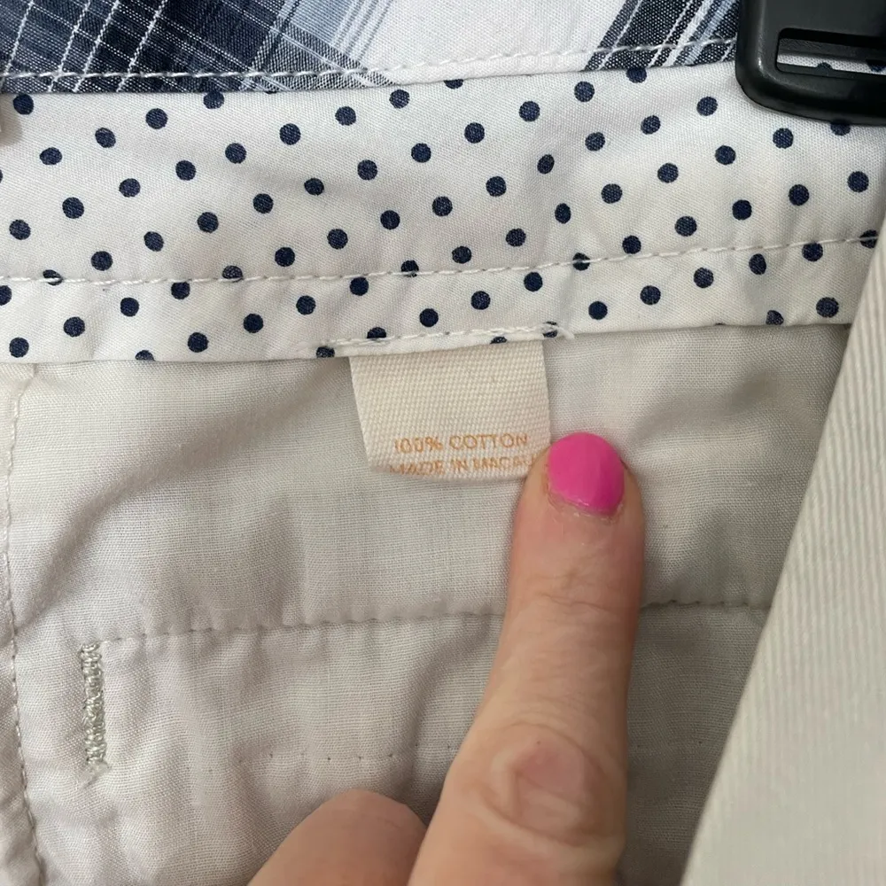 J. Crew Beige City Fit Chino Classic Twill Shorts 5 in Inseam ~ Size 10 - Image 7