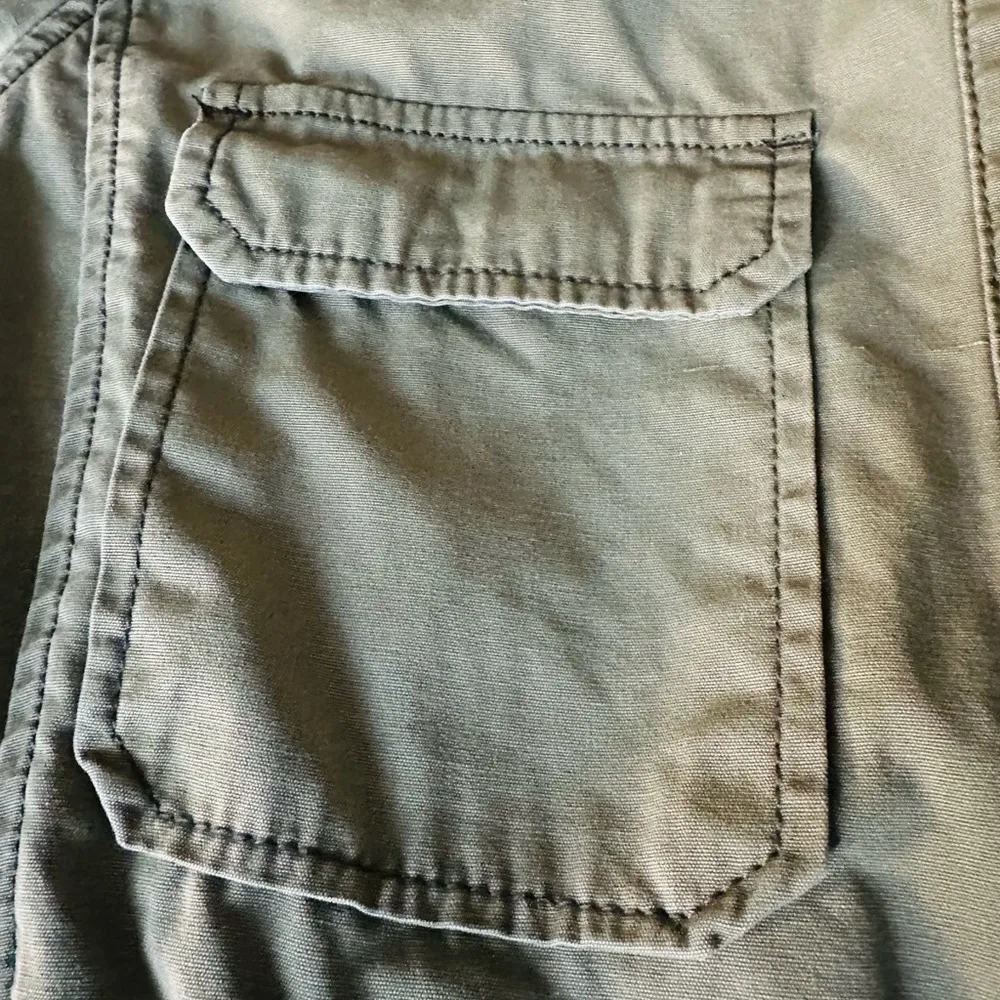 Ashley Mason Army Olive Green Utility Women's Jacket - Image 5