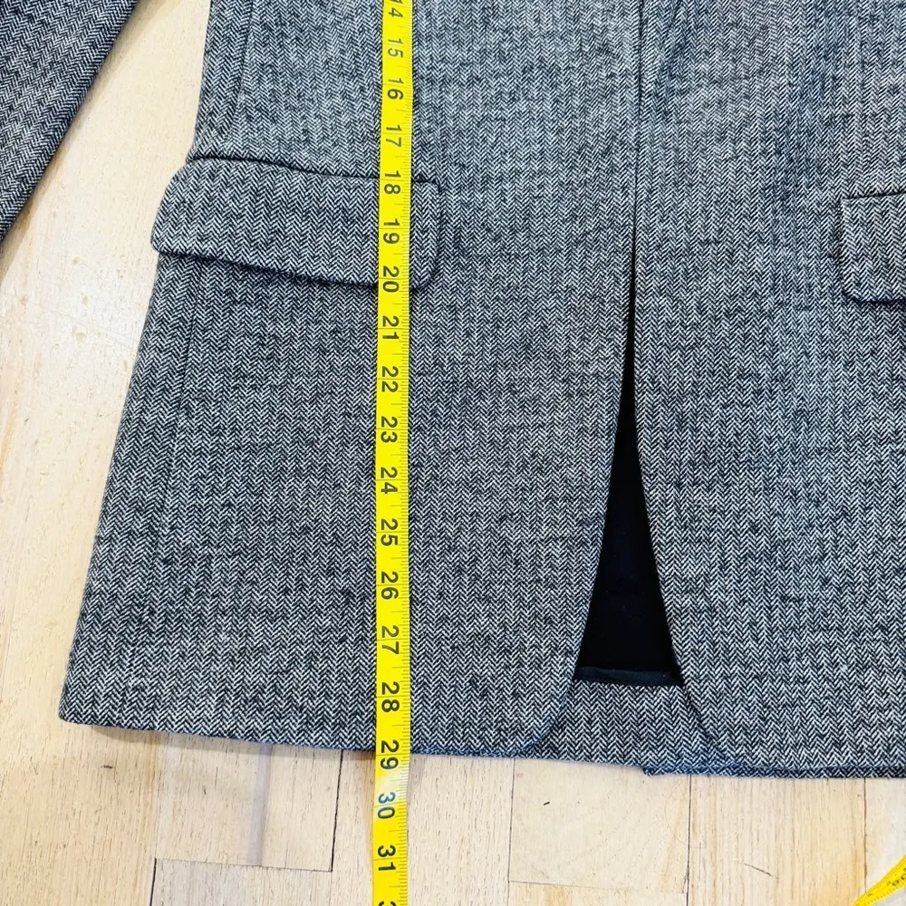 Sportmax Max Mara gray wool blend blazer Black Size M - Image 15