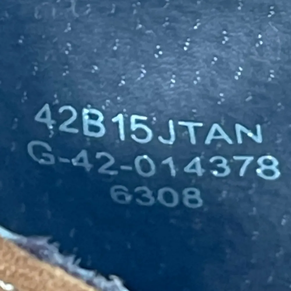 Topshop Block Tan Suede Ankle Boots Size 9 - Image 9