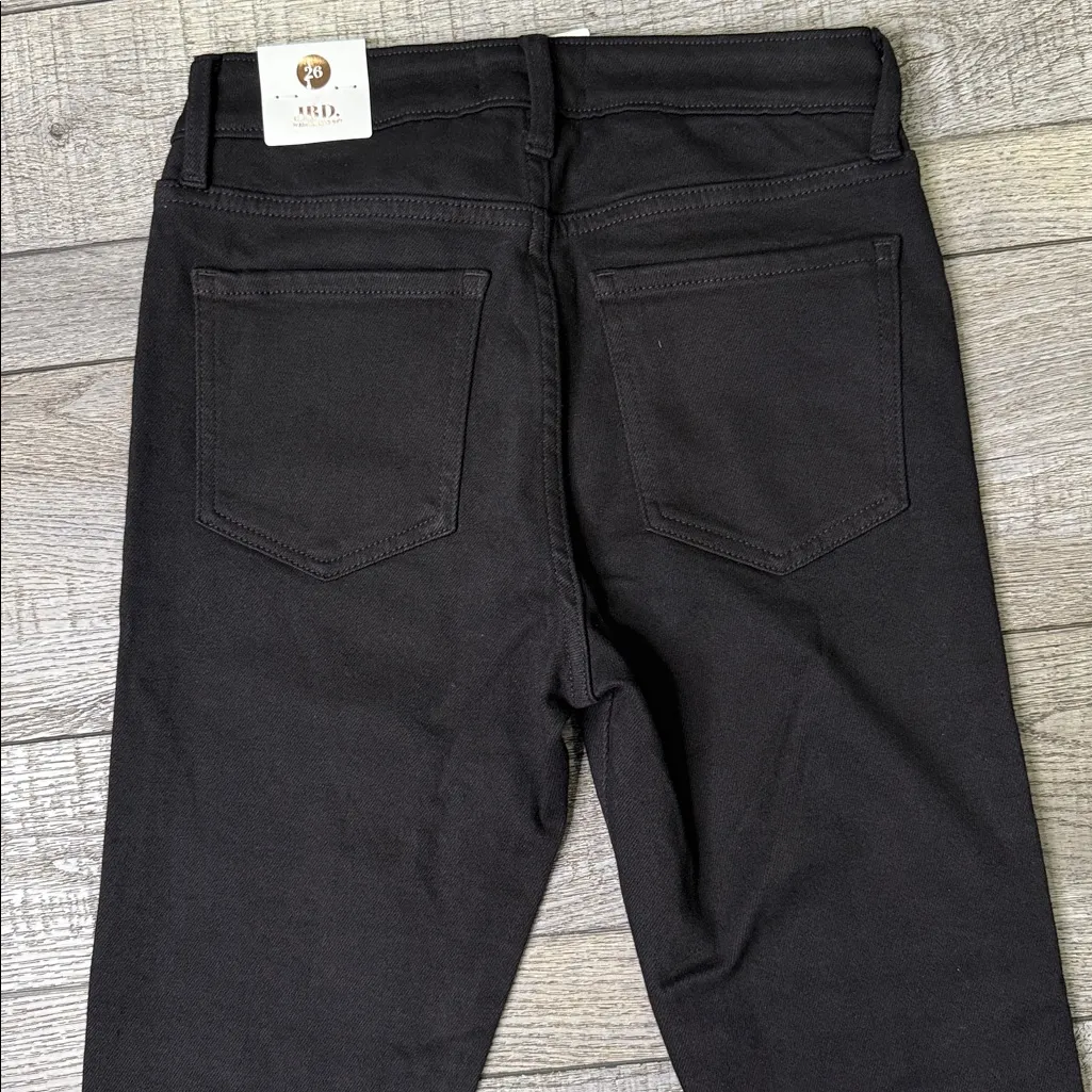 Just Black Denim HR Scissor Cut Skinny Women's Jeans - Classic Black - Image 7