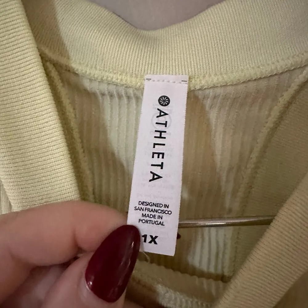 Athleta  Renew Racerback Tank Top Size 1X - Image 5