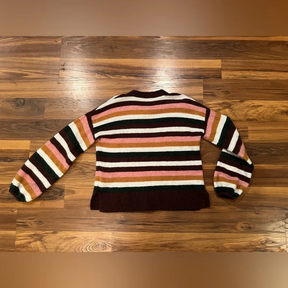 Striped Payton Pullover Sweater in Coziest Yarn - Image 4