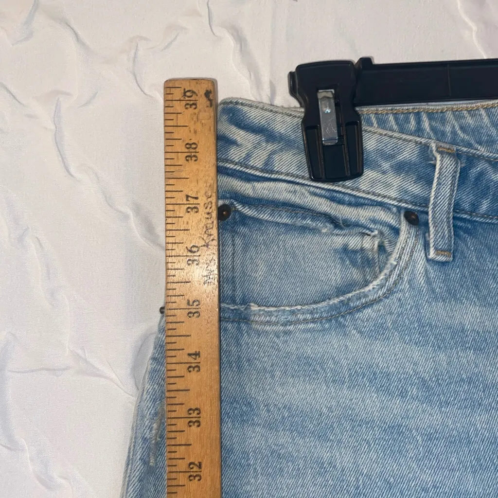 Abercrombie & Fitch 10S The Dad High Rise Jeans Women’s Distressed 90s Y2K - Image 2