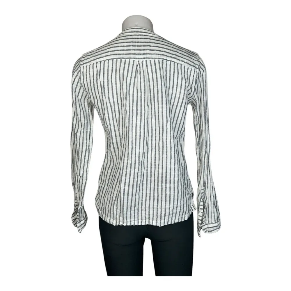 Women’s Abercrombie And Fitch Striped Top Size Small 100% cotton - Image 2