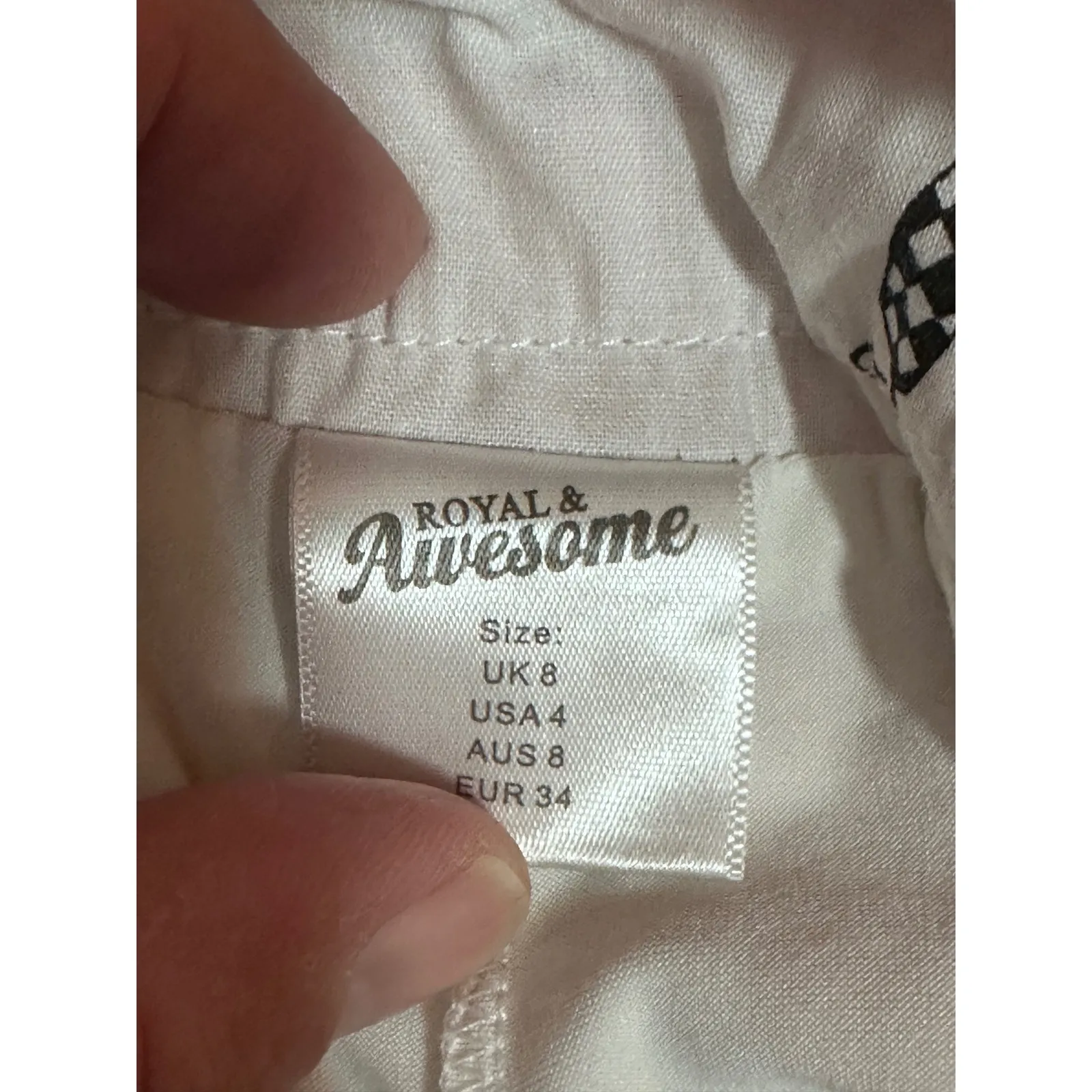 ROYAL & AWESOME Womens Skirt‎ USA Flag Stars Stripes Golf Tennis Athleisure SZ 4 Red - Image 3