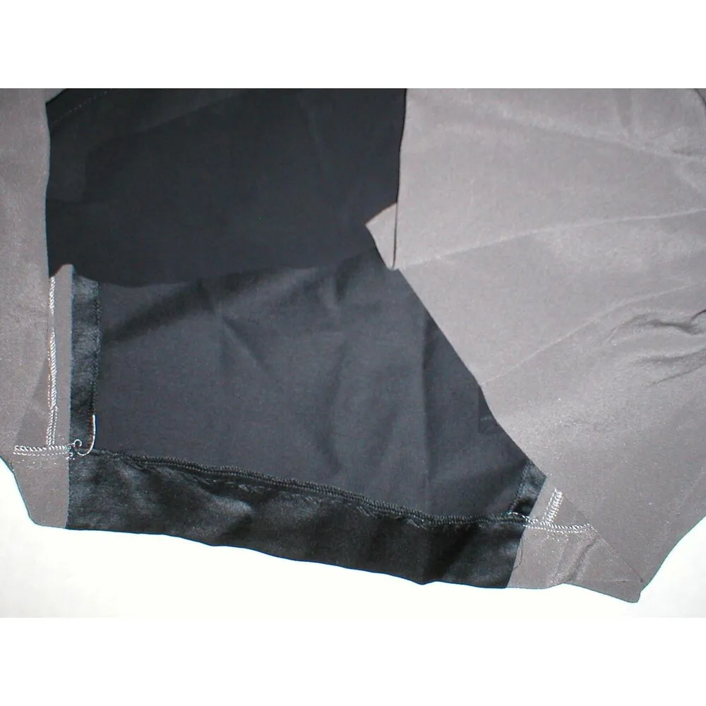 New Womens 4 NWT Designer Antonio Marras Italy Dress 40 Silk Sequins Black Gray - Image 5