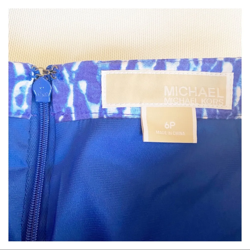 MICHAEL Michael Kors Cotton Mini Pencil Skirt - Image 7