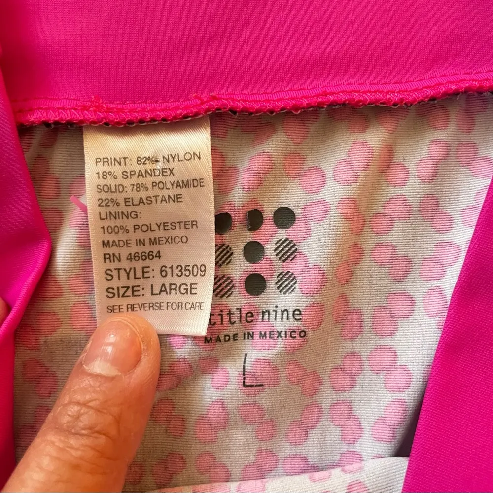 Title Nine active skirt set Pink and Purple, Tennis, beachwear, Summer, sports L - Image 6