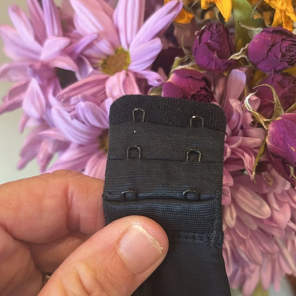 Comfy Black Solid Bra - Image 7