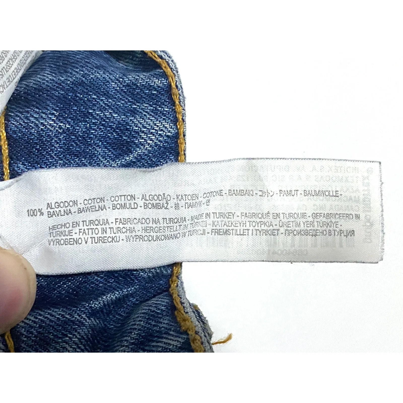 Zara Woman 6 Jeans High Rise Relax Fit Distressed Ripped Thrashed Trashed Grunge - Image 10