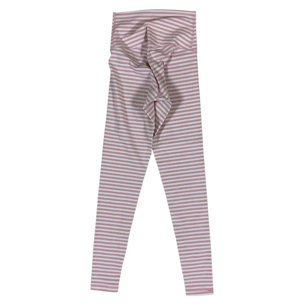 DYI Define Your Inspiration Striped High Waist Workout Leggings Pink XS - Image 3