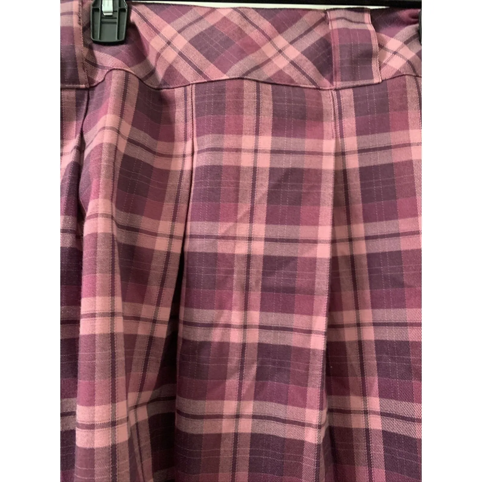 Wild Fable Women's Plus Purple Plaid Mini A Line Tennis Skirt Size XXL - Image 2