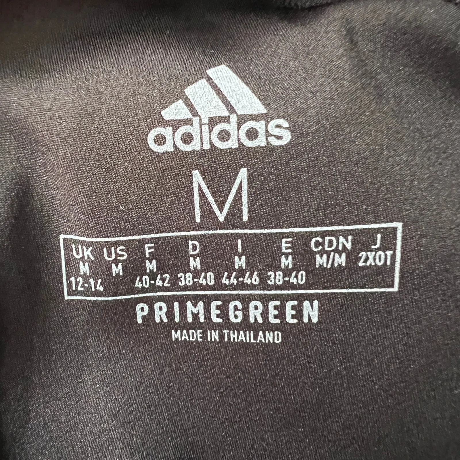 Adidas Cropped Leggings Womens Medium High-Rise Activewear Walking Running Gym - Image 9