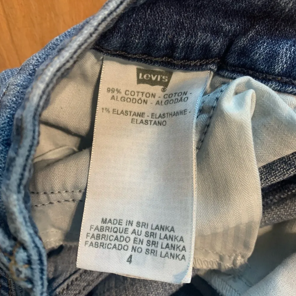 Levis San Francisco Denim Cutoffs Shorts Red Tab Demi Curve Classic - Image 12