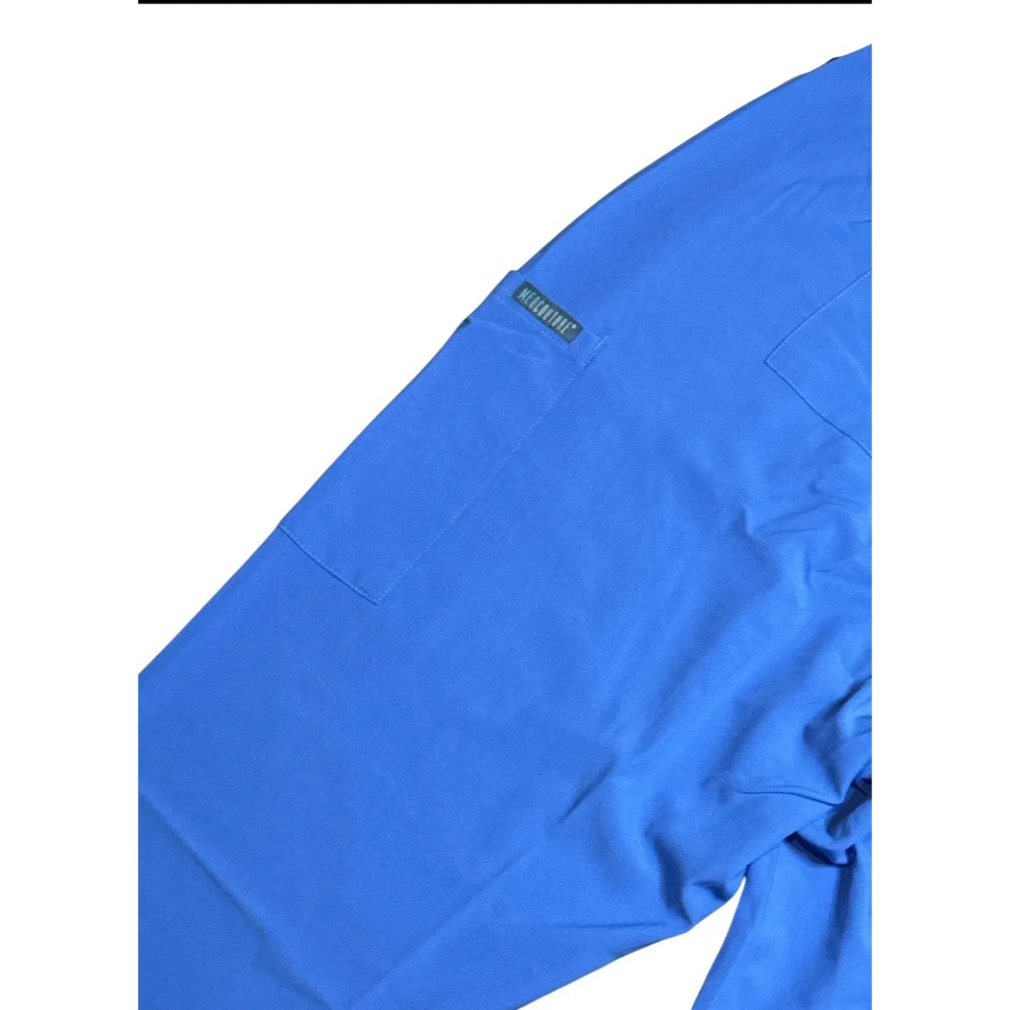 Med Couture Women's Energy Smocked Waist Cargo Jogger Scrub Pant‎ CEIL BLUE 2XL Size 2X - Image 9