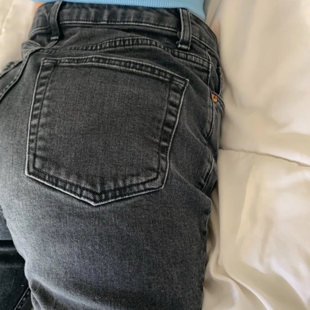 Topshop Black High Rise Jeans - Image 3