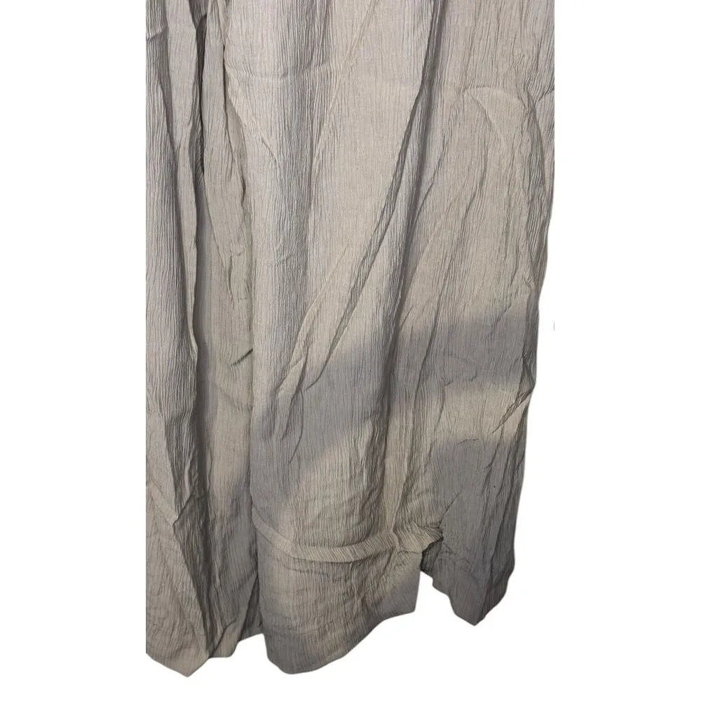 Jason Wu Women's Pants Lined Flare Leg Elastic Waist Flat Front Nude Medium NWOT - Image 11