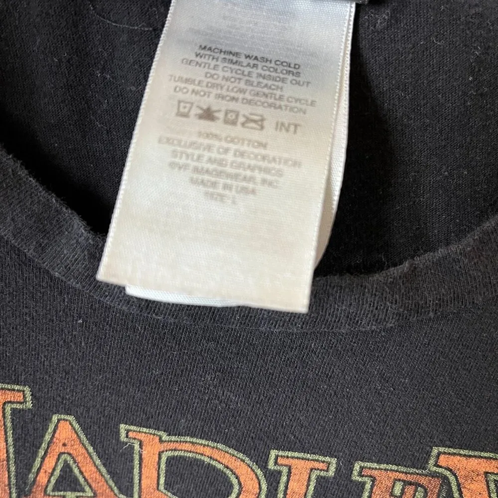 Harley Davidson Florida T Shirt Womens Black Medium M Made In USA Graphic Tee - Image 16