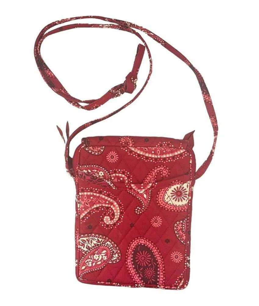 Vera Bradley Bandana Paisley Messenger Crossbody Bag - Image 2