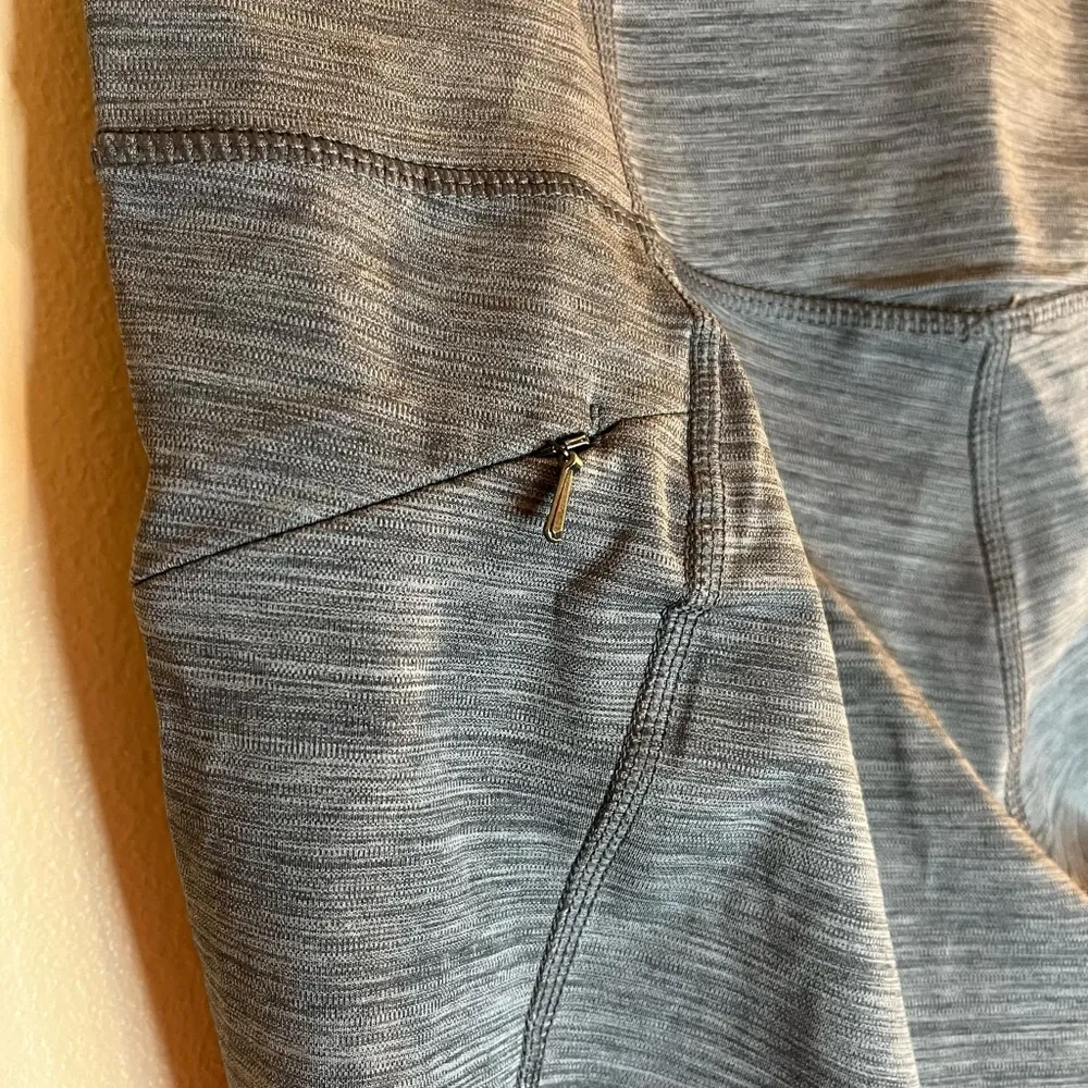 Member's Mark Heather Gray Work It Out Moisture Wicking Leggings Size L - Image 5