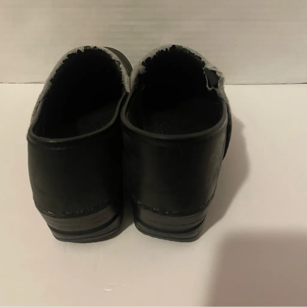 Dansko  Womens Black Matte Clog Professional Classic Size 40 - Image 4