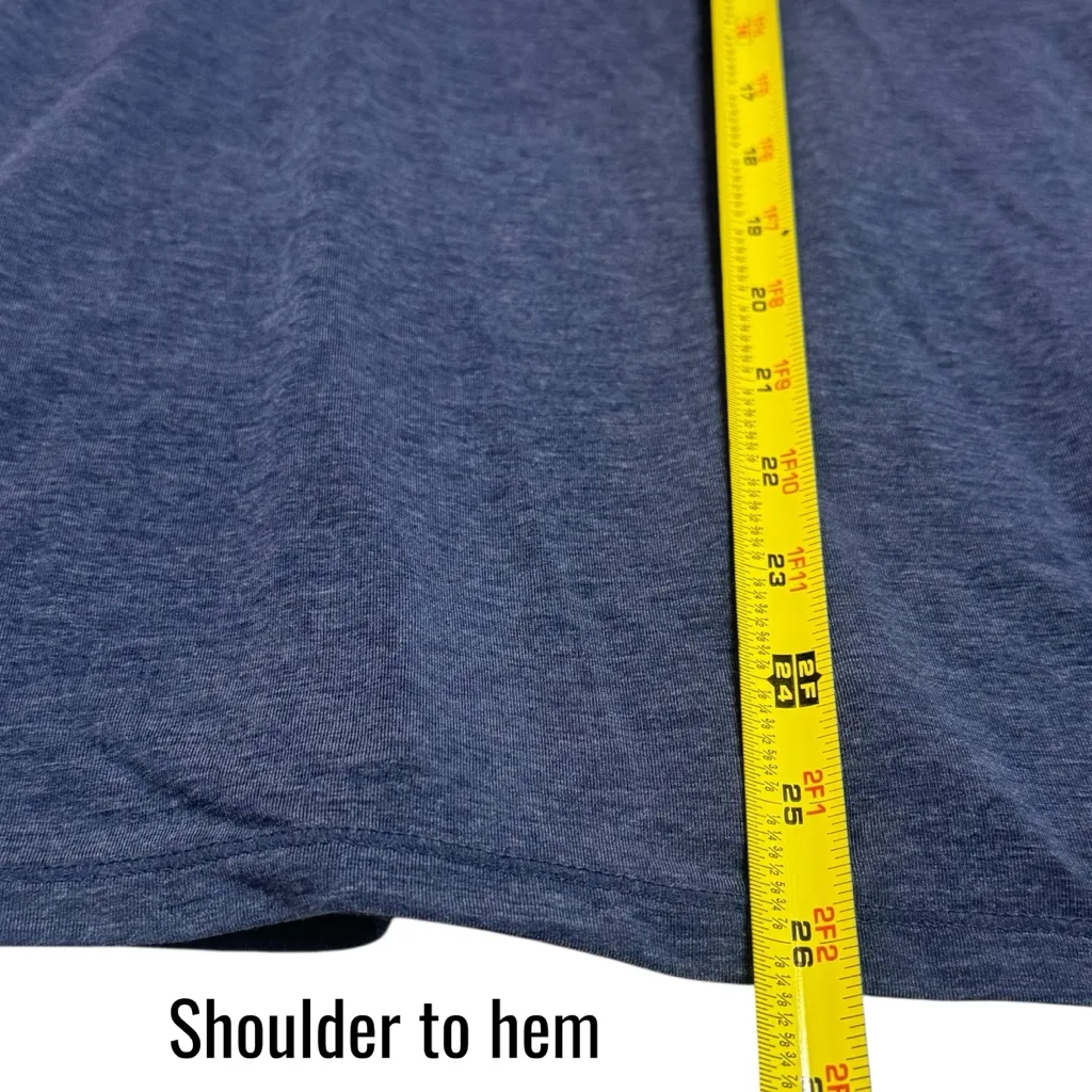 NEW Gap Fit Blue Crossback Athletic Tank Running Tennis Pickleball XS - Image 10