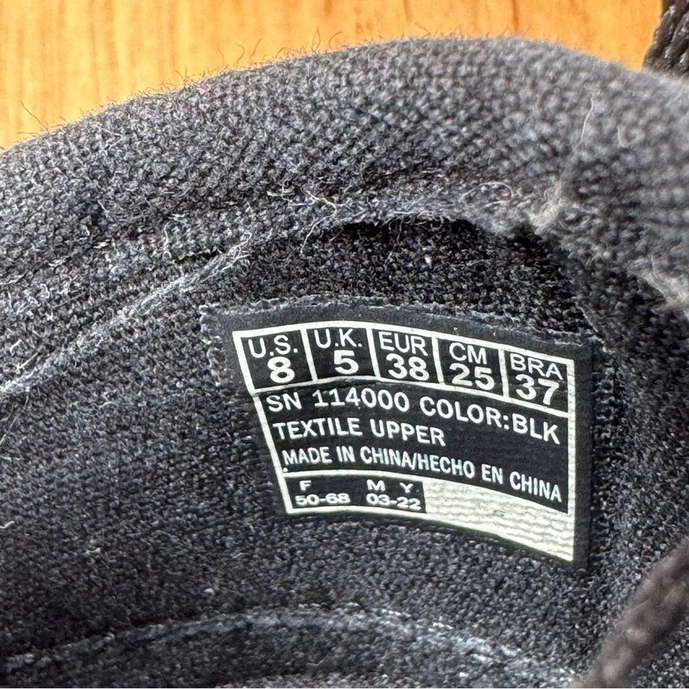 Bobs by Skechers Woven Canvas Espadrille Platform Sneakers Black Tan 8 - Image 10