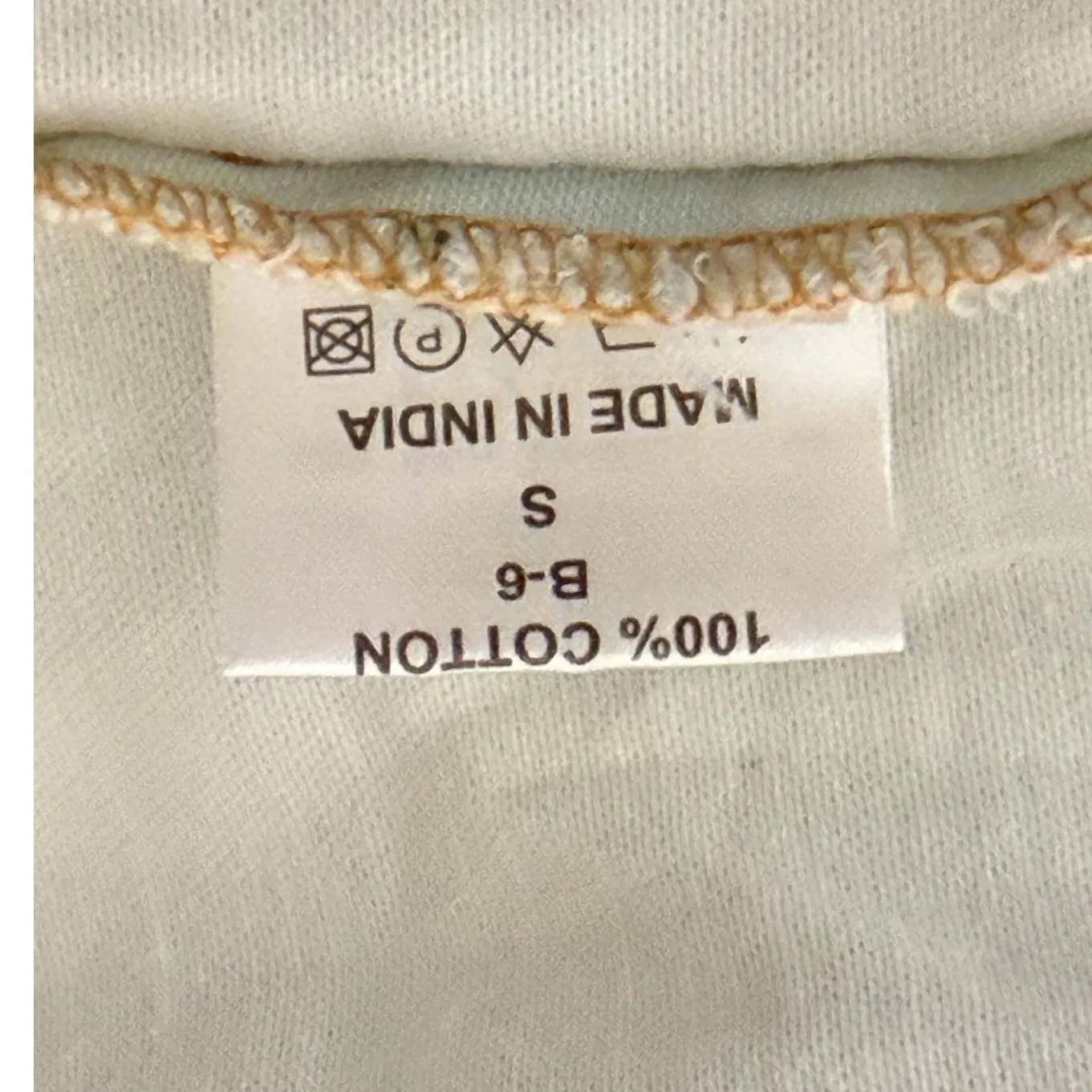 Buby's Boho Denim Peasant Top Sz S Bell Sleeve Boho Festival Western Blue - Image 12