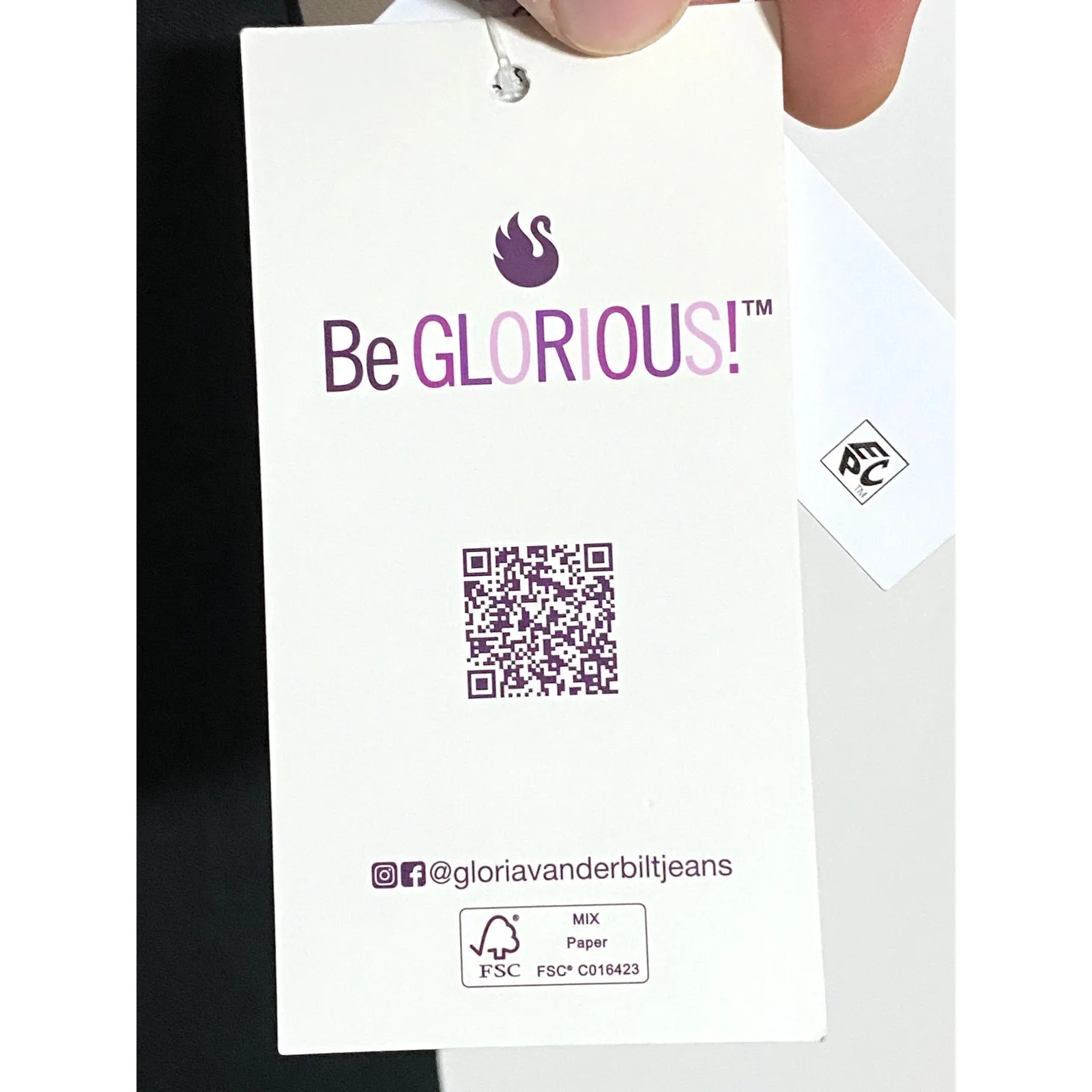 Gloria Vanderbilt Black Pull On Trouser Pants 16 Tummy Slimmer Classic Chic NWT - Image 4