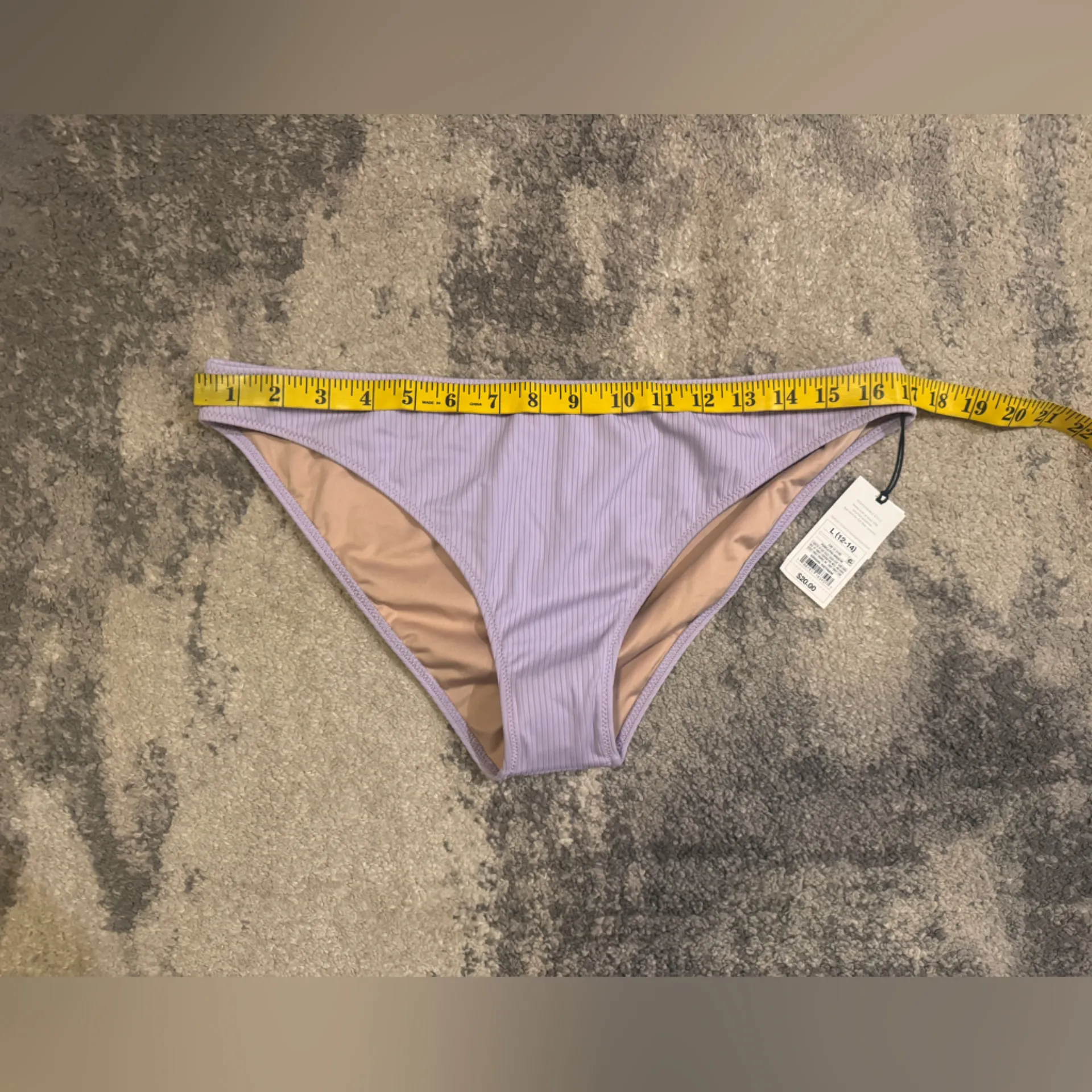 Shade & Shore Lavender Bikini Bottom - Image 2