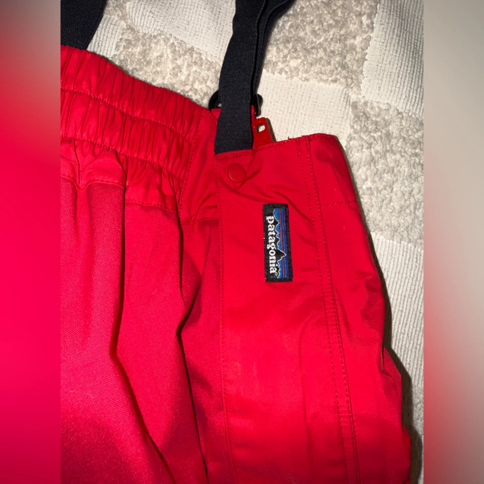 Vintage Patagonia Hooded Offshore Foul Weather Rain Coat Large and Bibs Large - Image 14