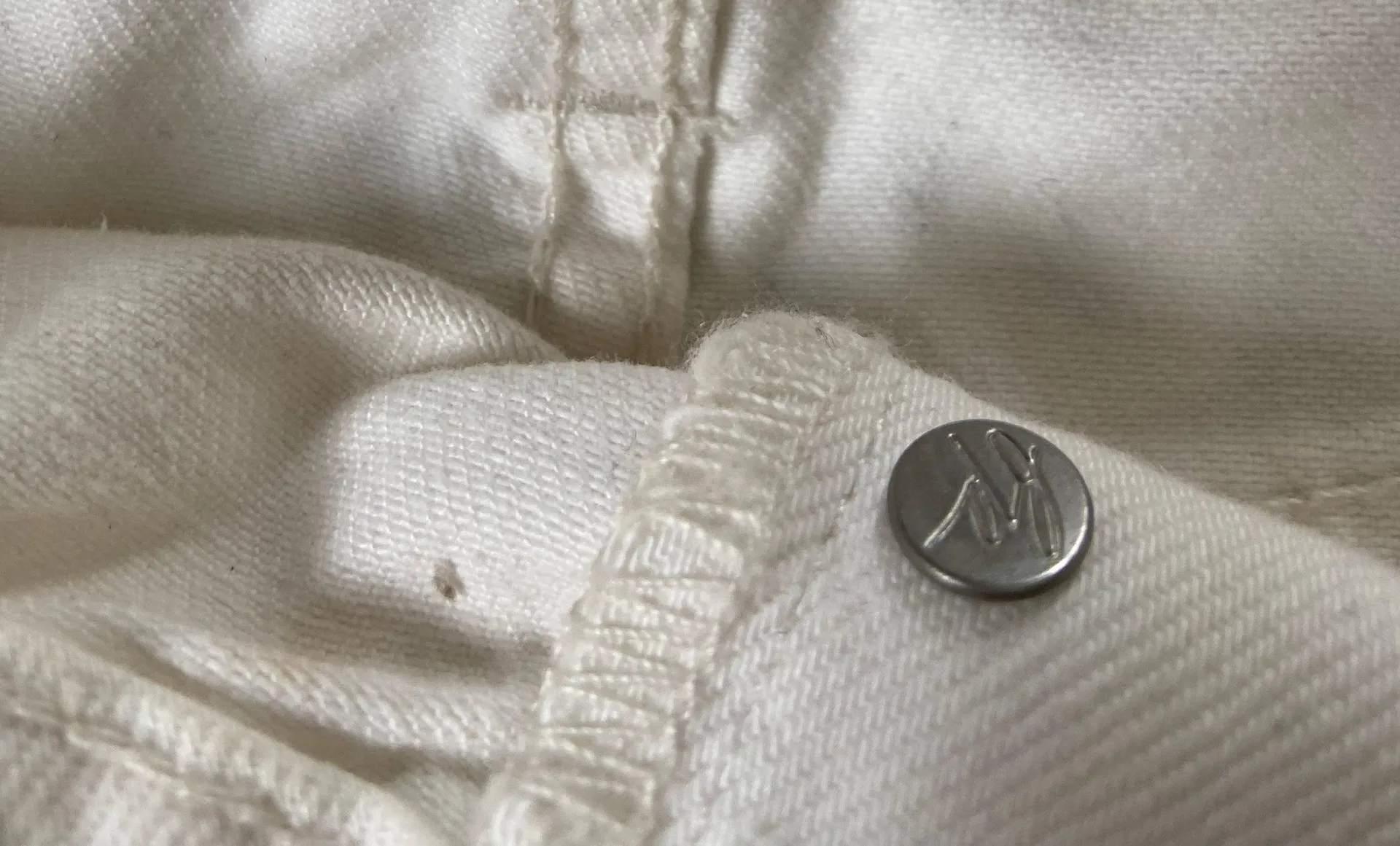 Denim White Skirt - Image 5