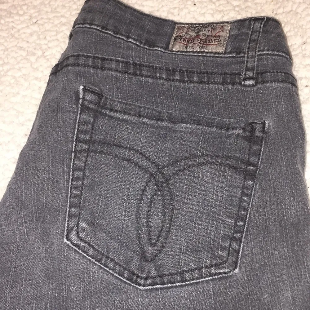 Gray/Black Paris Blues Jeans Size 5 - Image 6
