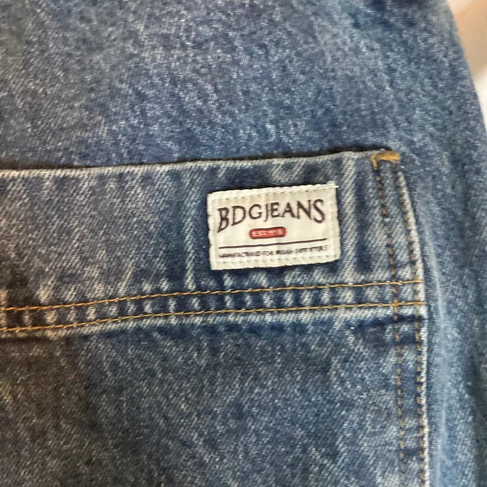 BDG Urban Outfitters Elastic Skate Jeans Size 25 Navy Blue - Image 5