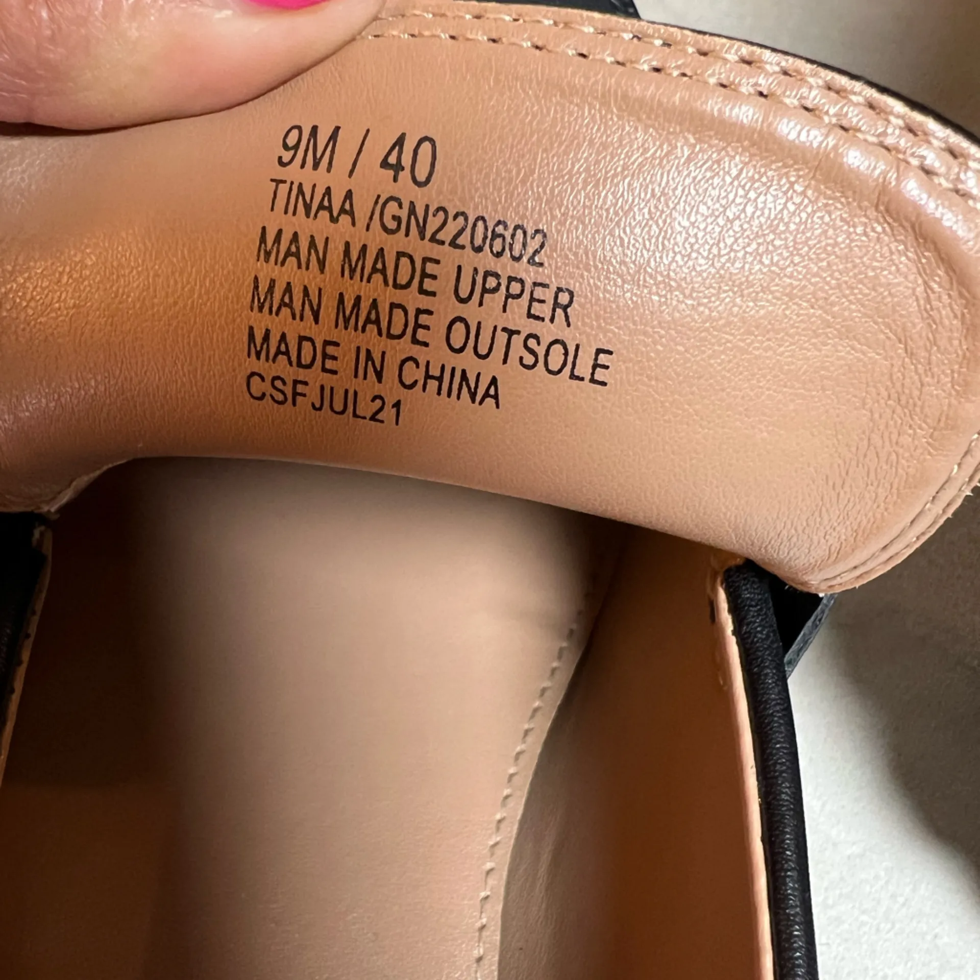 BCBGeneration‎ Black and Beige Flats, Loafers - Image 7