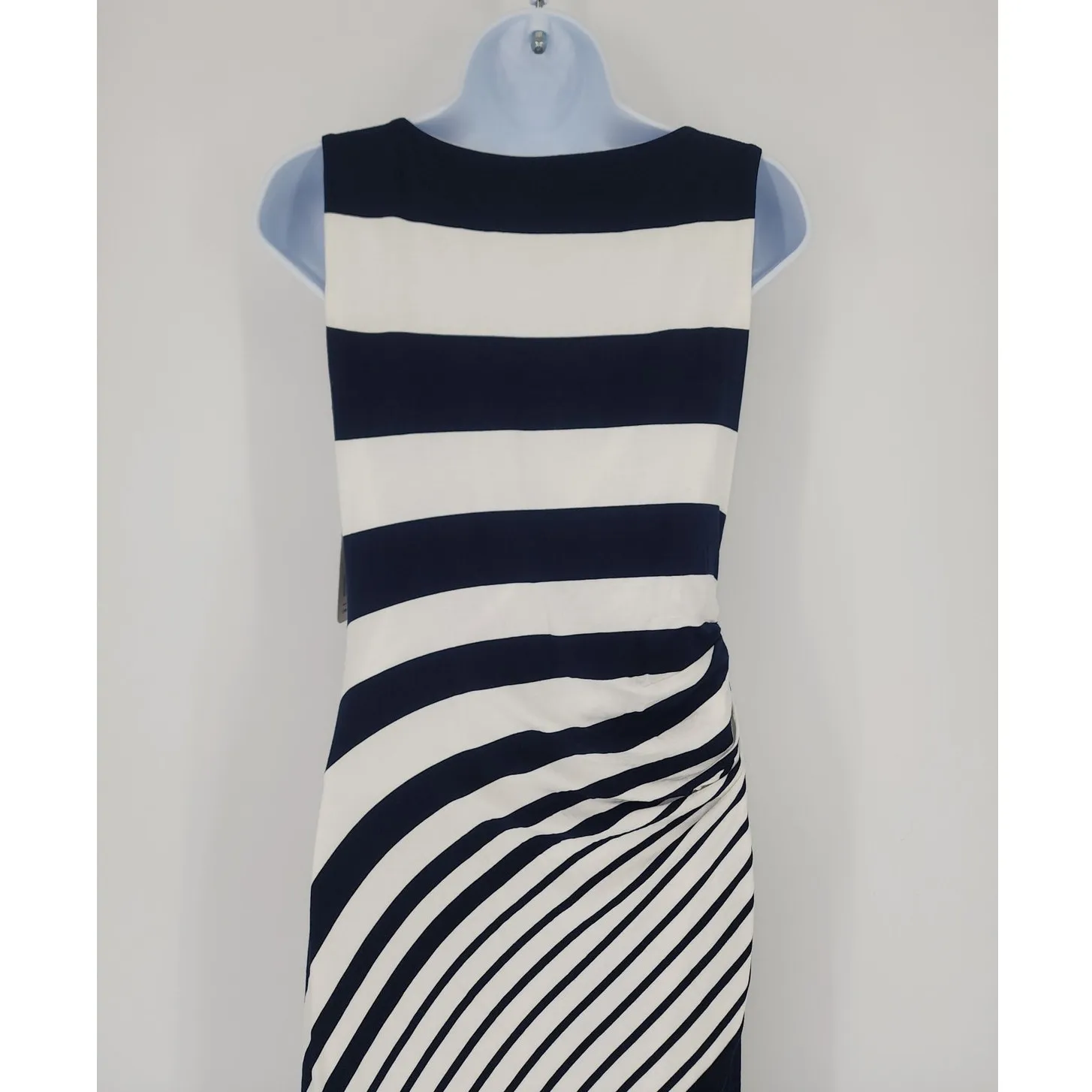Soft Surroundings Vela Infinity Striped Maxi Dress Navy/White NWT Petite S - Image 10