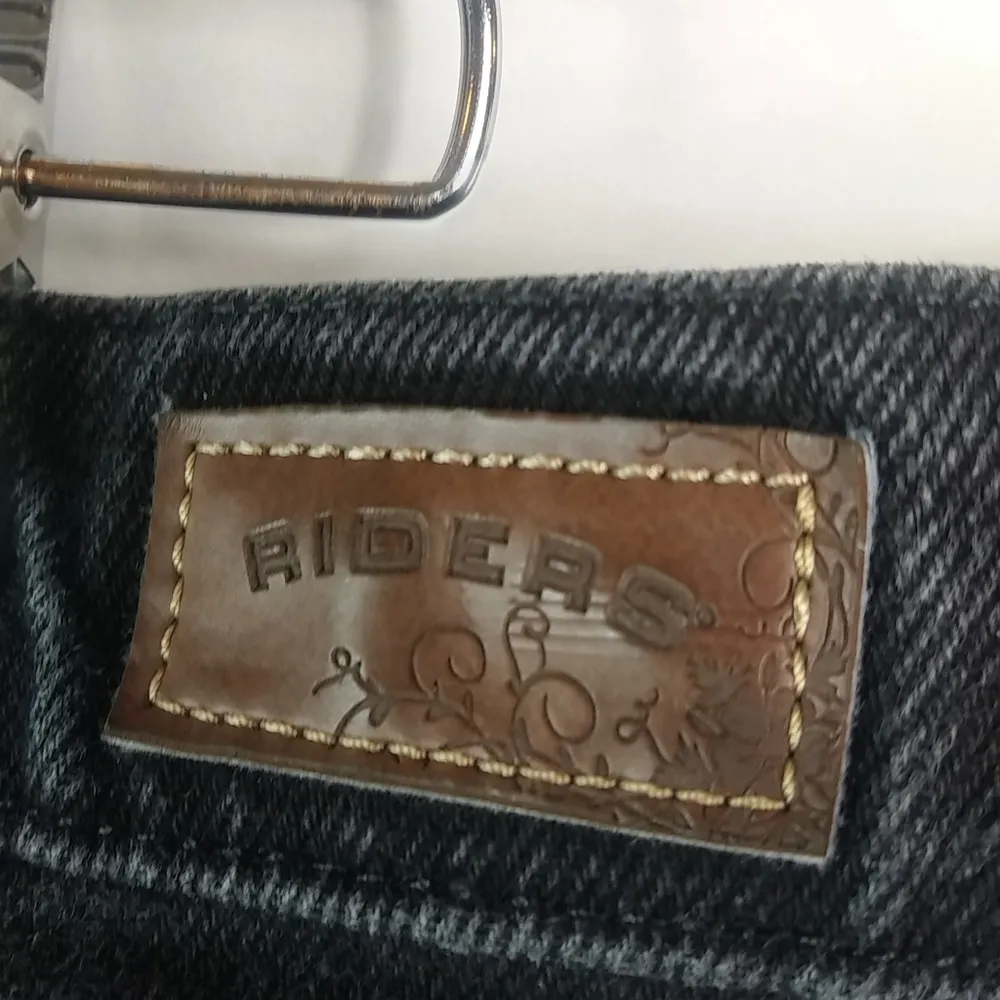 Lee Riders 37x28 18P Relaxed Black Jeans Petite - Image 5