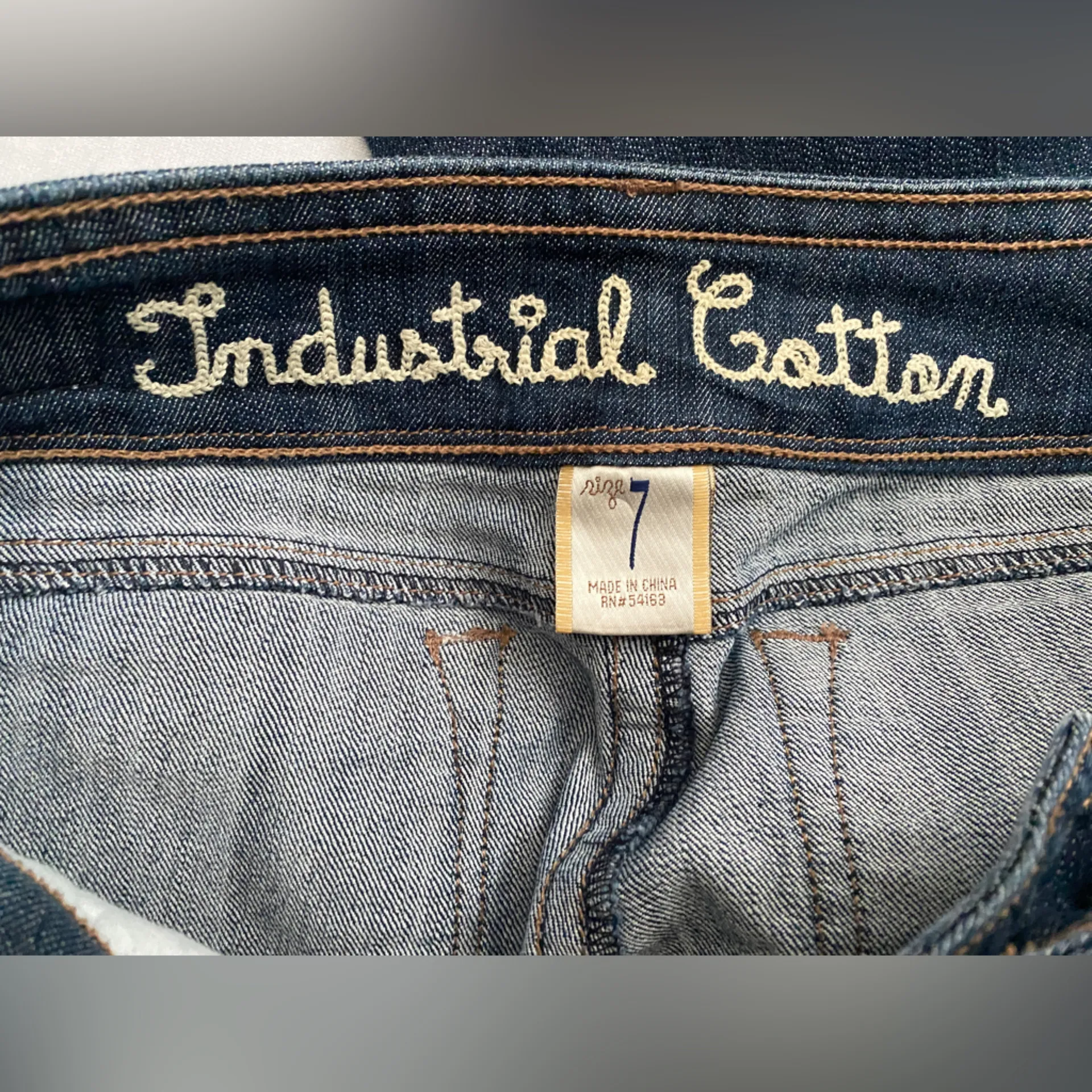Industrial Cotton Flare‎ Jeans Size undefined - Image 8
